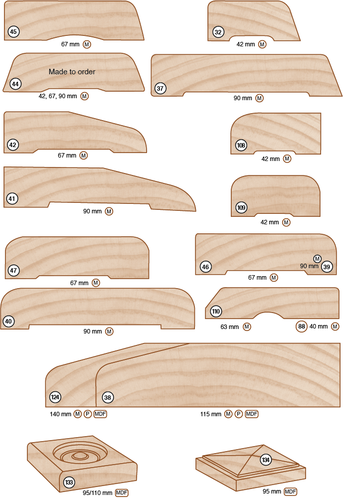 Contemporary Skirtings Architraves And Blocks Moyle Bendale Timber